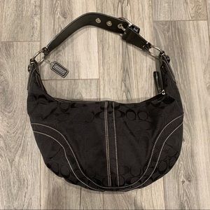 Coach Hobo Purse with Classic “C” - Authentic